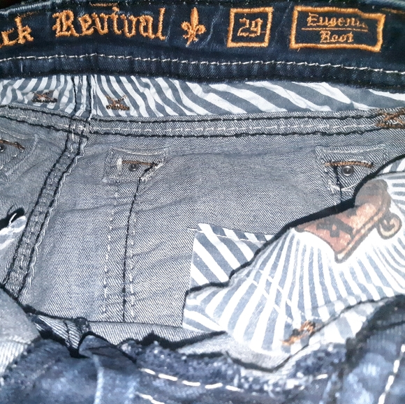 Womens Rock Revival Jeans - Picture 6 of 7